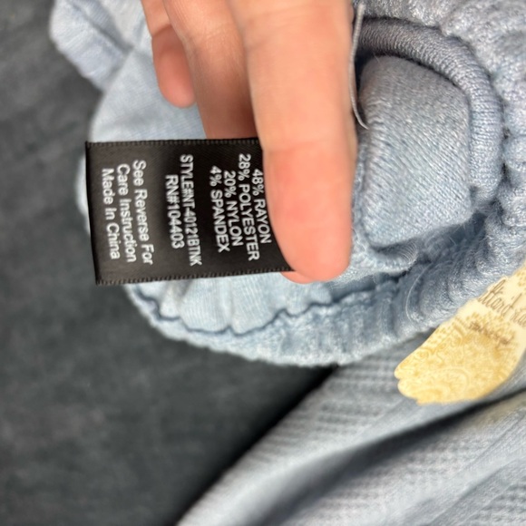 NWT Altar'd State Blue Relaxed Crew Neck Sweater Sz S - Picture 5 of 10